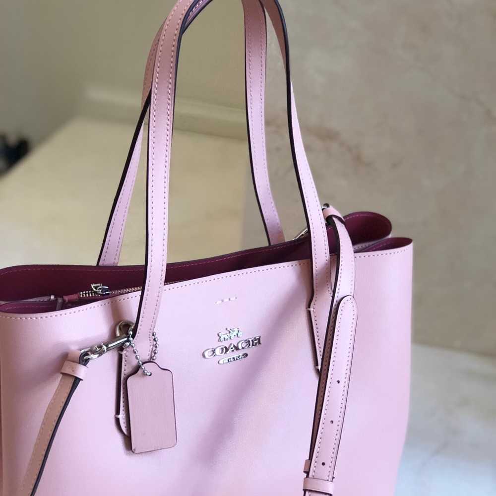 NWT Coach leather avenue carryall tote handbag - Picture 2 of 5